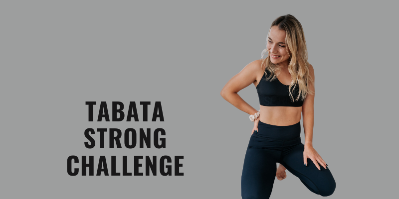 Tabata Strong Challenge - Programme de 4 semaines en force